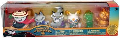 Kung Fu Panda 4 - 2.5 Inch Collectibles 6 Pack