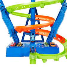 Hot Wheels Action Spiral Speed Crash Trackset