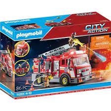 Playmobil: Fire Truck with Flashing Lights