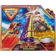 Monster Jam 1/64 Stunt Playset Assorted