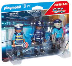 Playmobil City Action: Police Figure Set