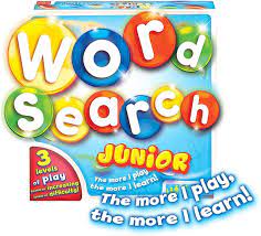 WORD SEARCH JUNIOR BOARD GAME