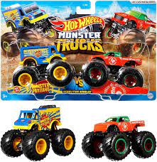 Hot Wheels Monster Trucks 1.64 Scale 2 Pack