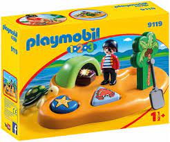 Playmobil: 1.2.3 Pirate Island (9119)