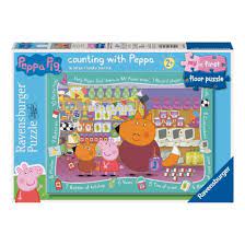 PEPPA PIG MY FIRST FLOOR GIANT PUZZLE (16 PCS)