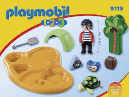 Playmobil: 1.2.3 Pirate Island (9119)