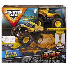 Monster Jam Kinetic Sand Dirt Starter Pack
