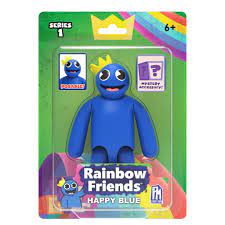 Rainbow Friends 5" Action Figure - Happy Blue