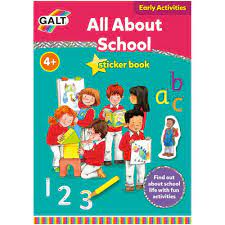 ALL ABOUT SCHOOL STICKER BOOK