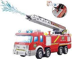 Speed & Go: Fire Engine Size 2 Metal Assorted