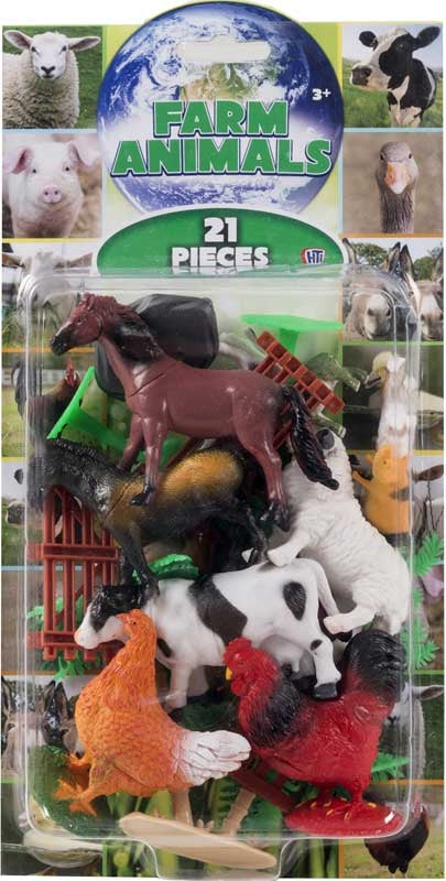 Farm Animal 21pcs Pack