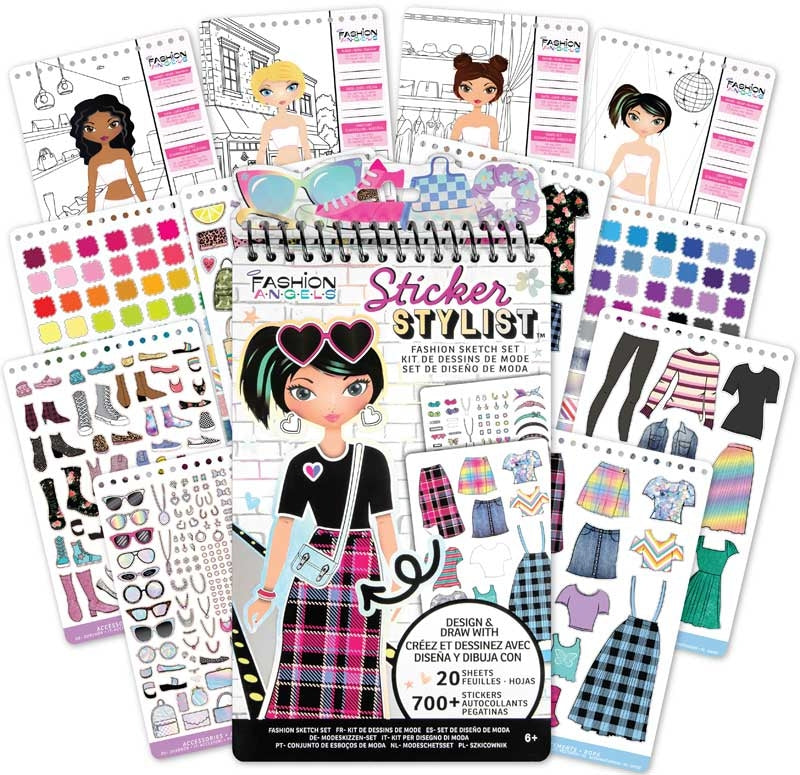 Fashion Angels: Compact Fashion Sticker Stylist PDQ