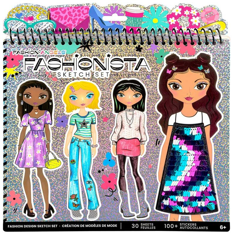 Fashion Angels: Fashionista Sketch Portfolio