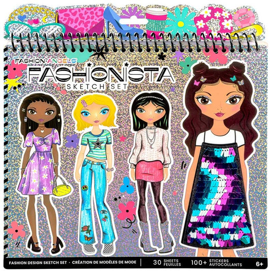 Fashion Angels: Fashionista Sketch Portfolio