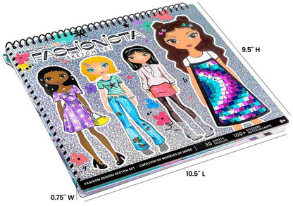 Fashion Angels: Fashionista Sketch Portfolio