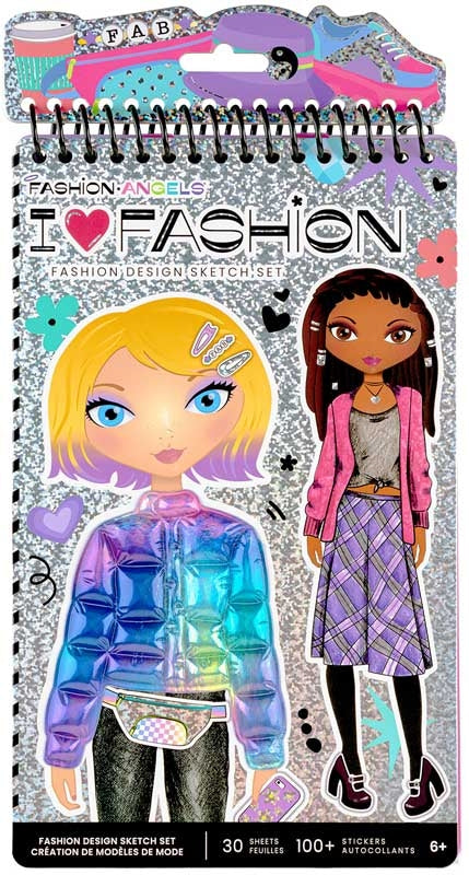 Fashion Angels: I Fashion Design Compact Sketch Portfolio