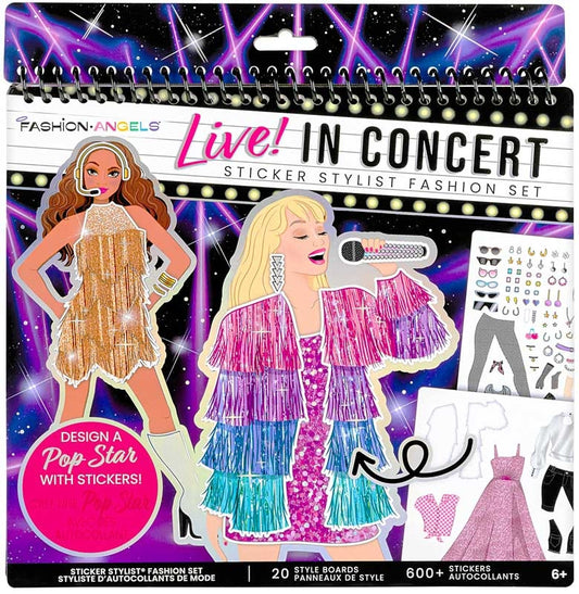 Fashion Angels: Live! In Concert Sketch and Sticker Stylist
