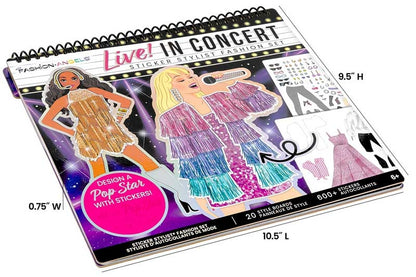 Fashion Angels: Live! In Concert Sketch and Sticker Stylist