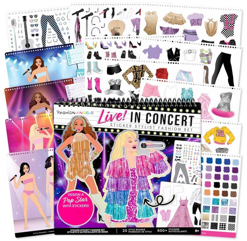 Fashion Angels: Live! In Concert Sketch and Sticker Stylist