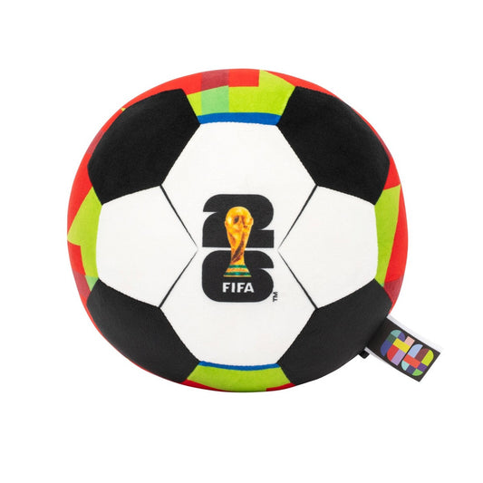 FIFA 9 inch red plush soccer ball high quality product image