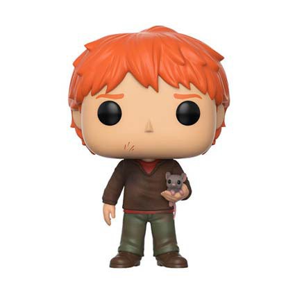 Funko POP: Harry Potter - Ron Weasley with Scabbers 44