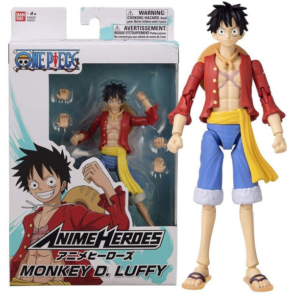One Piece Anime Heroes: Monkey D Luffy Figure 16Cm