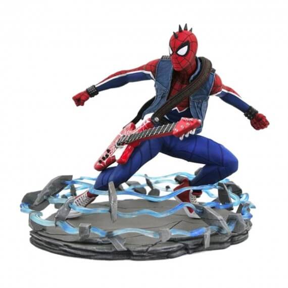 Diamond Select Figure Marvel Gallery Spiderpunk Diorama