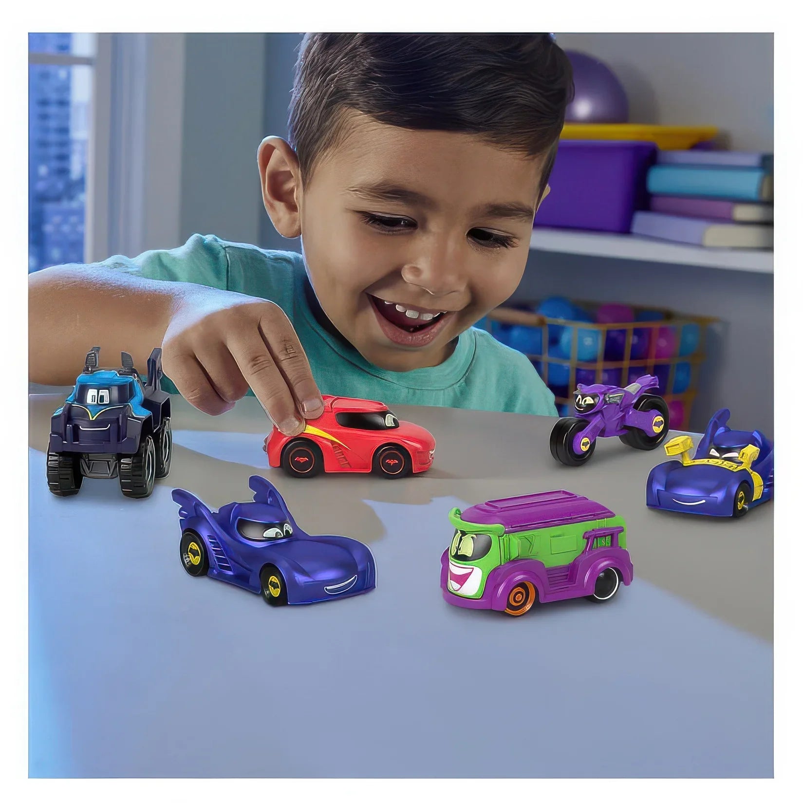 Fsher Price Batwheels 1:55 Die Cast Car Assorted