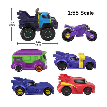 Fsher Price Batwheels 1:55 Die Cast Car Assorted