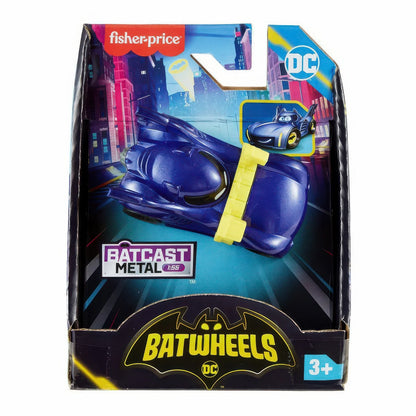 Fsher Price Batwheels 1:55 Die Cast Car Assorted