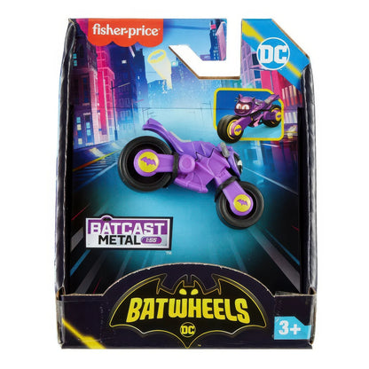 Fsher Price Batwheels 1:55 Die Cast Car Assorted