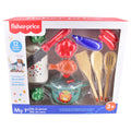 Fisher-Price My First Dinner Kit 12-piece pretend kitchen play set