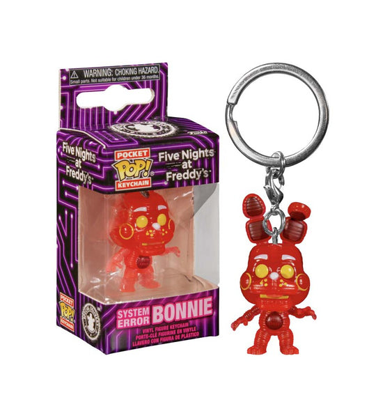 FUNKO POP! : SYSTEM ERROR BONNIE POCKET KEYCHAIN