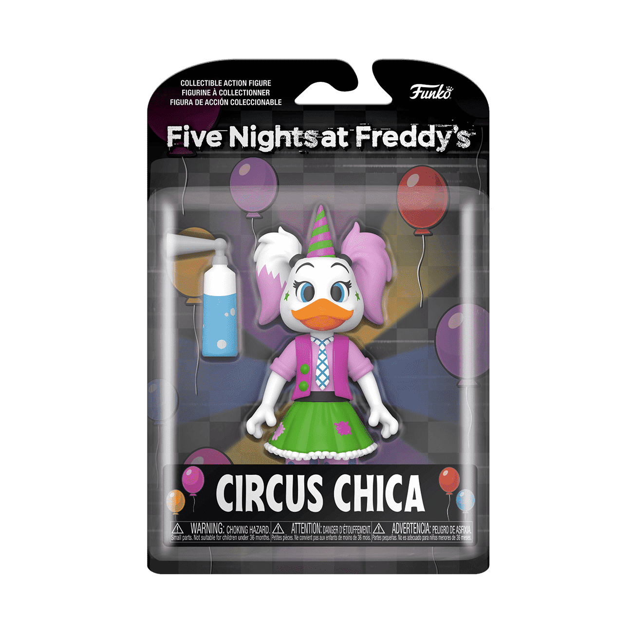 Funko Five Nights at Freddy's Circus Chica Action Figure packaging