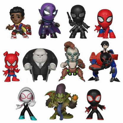 Funko Mystery Minis Spider-Man Into the Spider-Verse possible figures