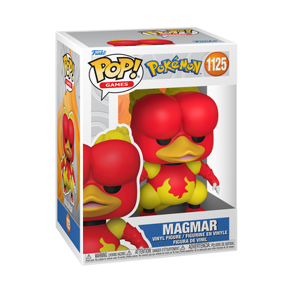 Funko POP! Games Pokémon Magmar 1125 box