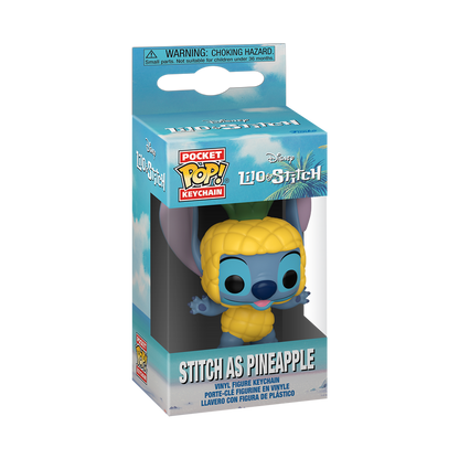Funko POP! Keychain Disney Stitch as Pineapple box