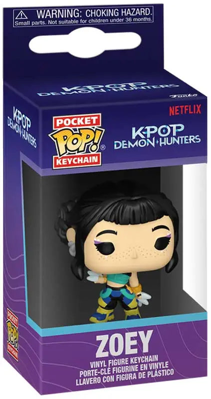 Funko Pop! Keychain : KPop Demon Hunters - Zoey
