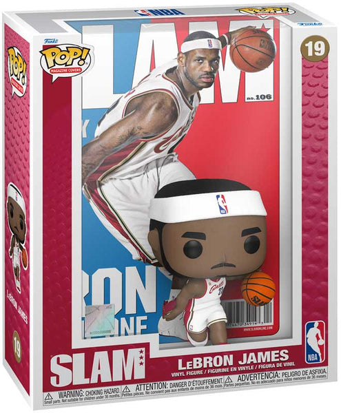 FUNKO POP NBA COVER: SLAM - LEBRON JAMES 19