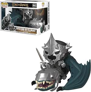 Funko Pop Rides Lord of the Rings Witch King with Fellbeast box and figure