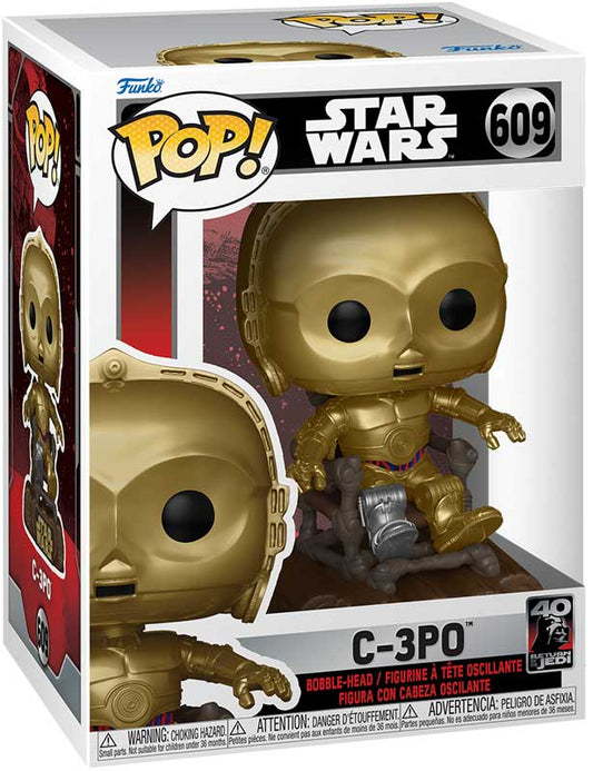 FUNKO POP: STAR WARS ROTJ - C3P0 609