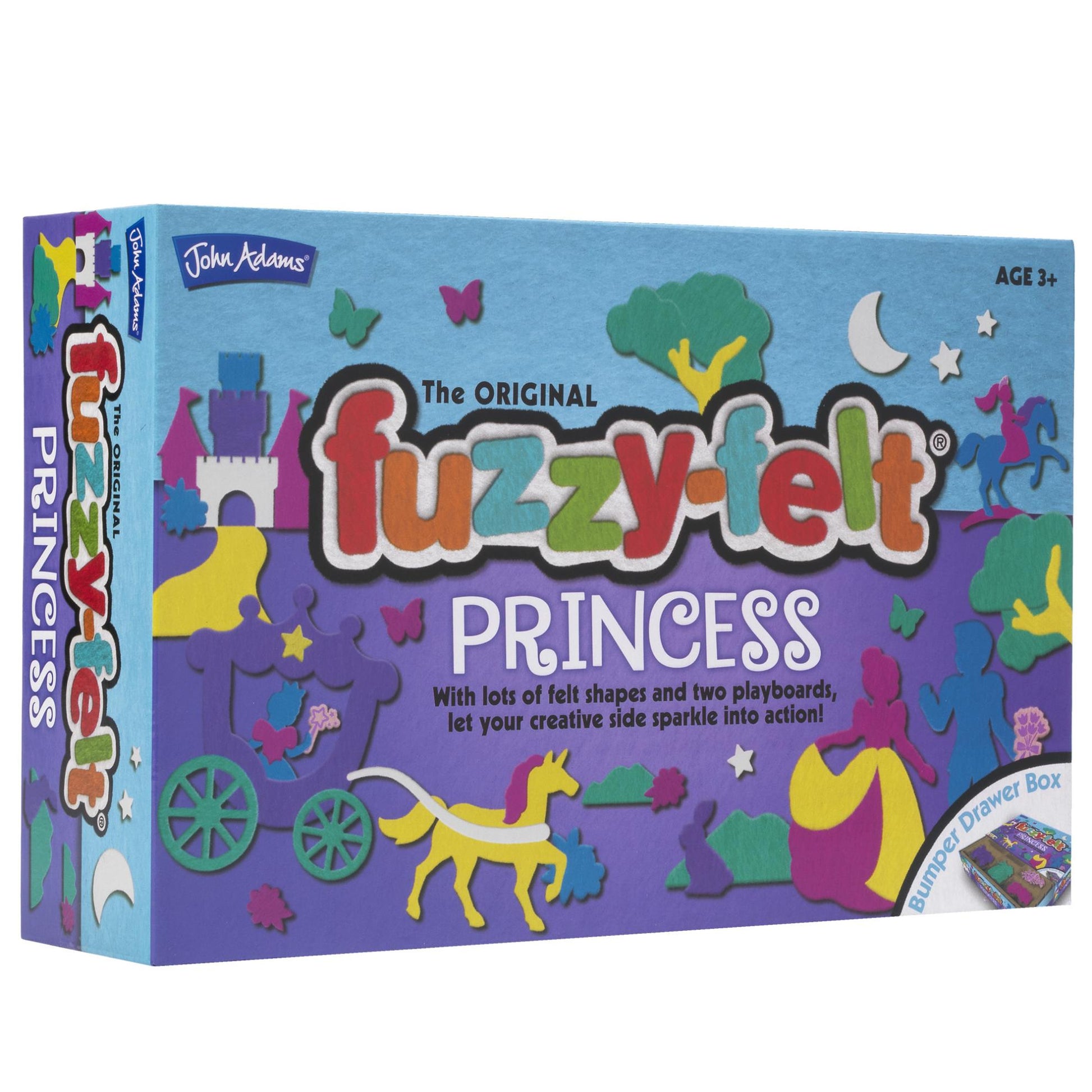 Fuzzy-Felt Princess Drawer Set box