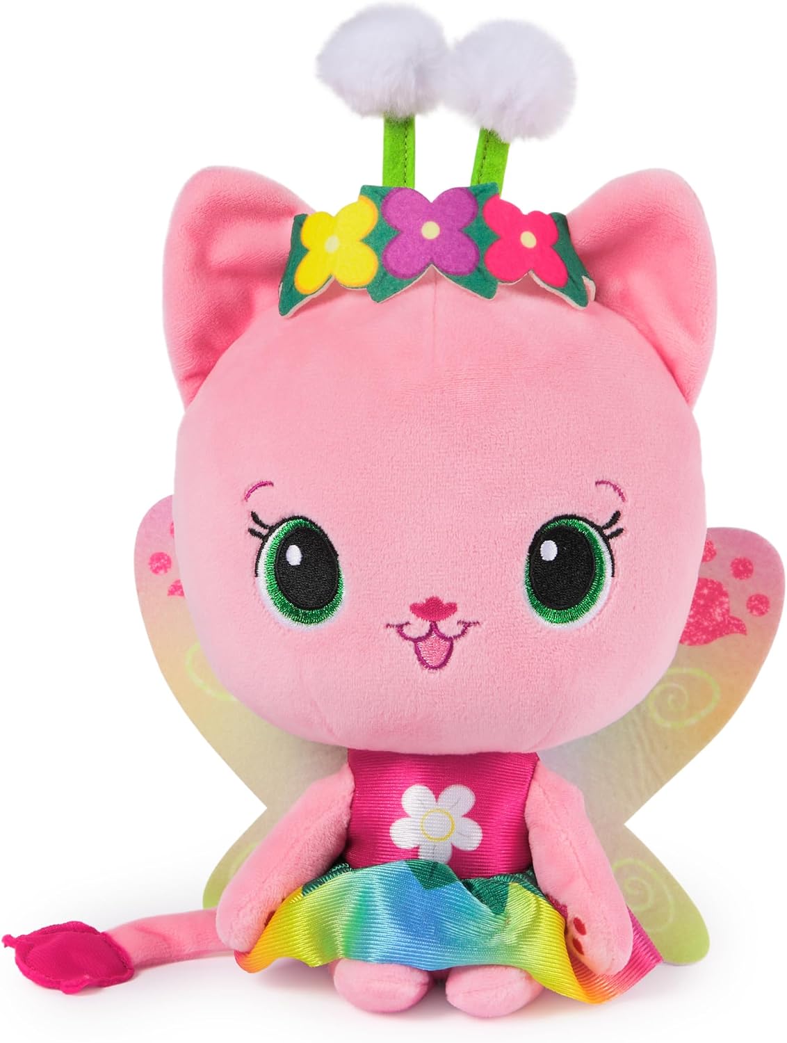 Gabby's Dollhouse Kitty Fairy light-up plush toy