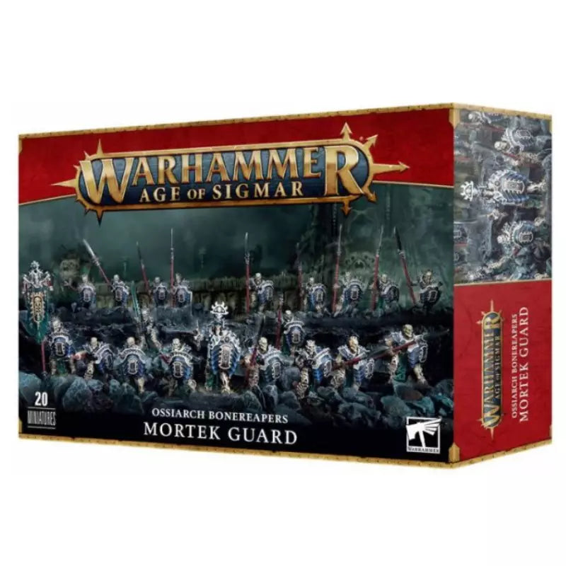 Warhammer Age of Sigmar Ossiarch Bonereapers Mortek Guard box front