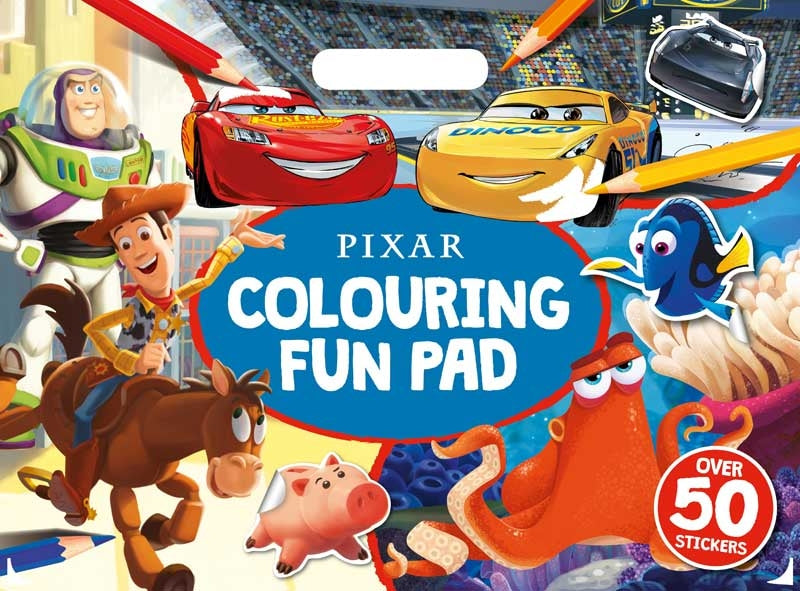 Giant Colour Me Pad Disney Pixar