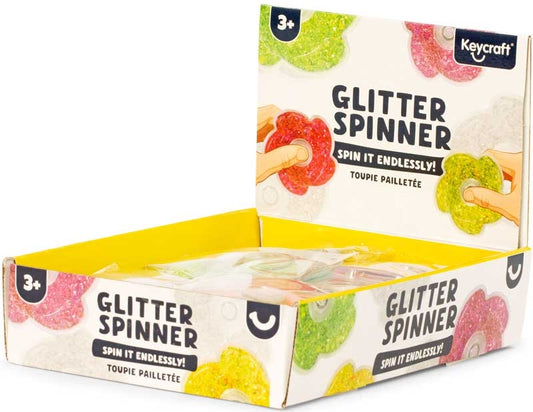 Glitter Spinner Sensory Toy (Assorted)