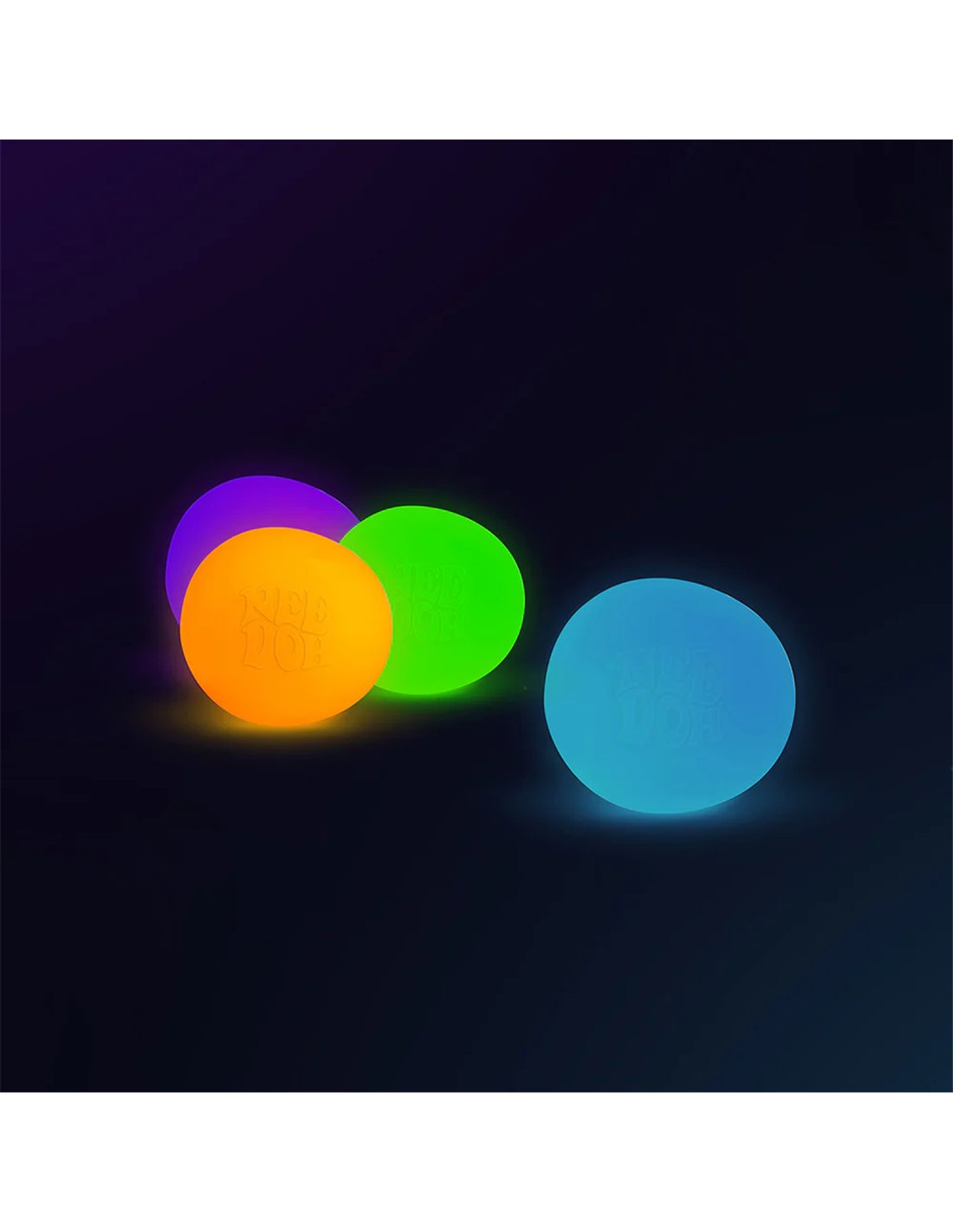 NeeDoh Glow In The Dark Assortment