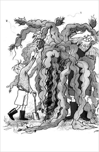 The Boy Who Grew Dragons illustrated sample page