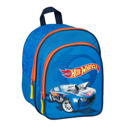 Hot Wheels backpack angled view