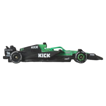 Hot Wheels Premium Formula 1: KICK Sauber - Nico Hulkenberg (1:64) - Hot Wheels Collector Vehículo de Colección Equipo KICK Sauber Formula 1 Nico Hulkenberg